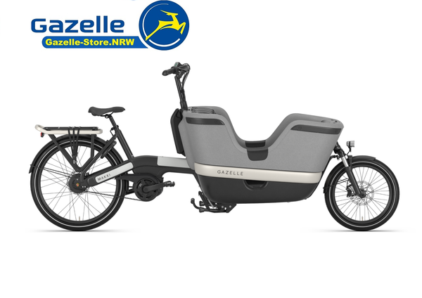Gazelle Makki Load E-Bike, Bosch Performance Mittelmotor 500Wh Akku